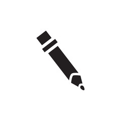 pencil icon vector trendy style