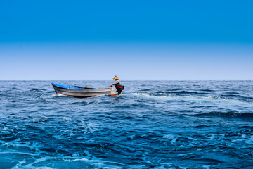 Panoramic View of Jebeha Ocean, North of Morocco
