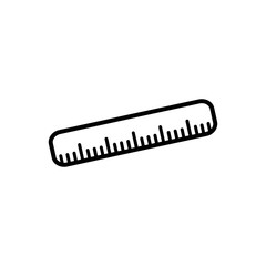 rulers icon trendy flat design