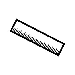 rulers icon trendy flat design