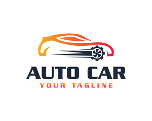 Automotive Car Logo Template Vector. Automotive technician design. Auto service illustration