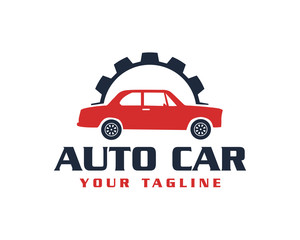 Automotive Car Logo Template Vector. Automotive technician design. Auto service illustration