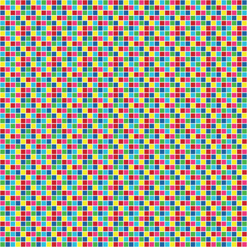 Collection vector background design with colorful pixels