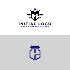 Inspiring logo design Set for companies from the initial letters CZ logo icon. -Vectors - obrazy, fototapety, plakaty
