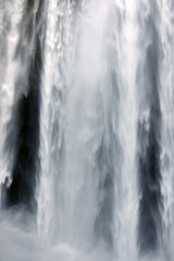 Fototapeta na wymiar Skogafoss Waterfall, famous natural landmark in Iceland, Europe
