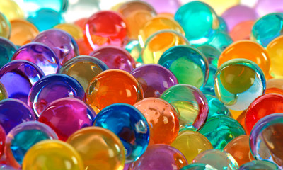 Fototapeta na wymiar Colorful Marbles