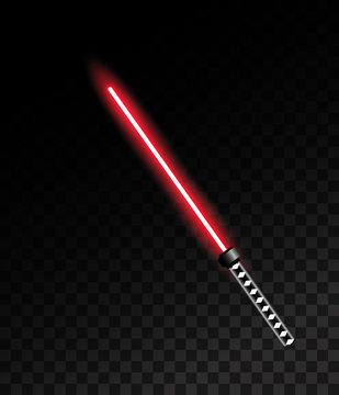 Laser light sword. Vector illustration