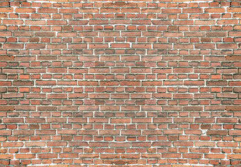 old red brick wall, background with copy space