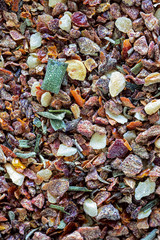 potporrie of the scents, a mixture of herbs, resins and incense