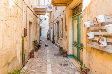 A typical view in Lefkara Village cyprus