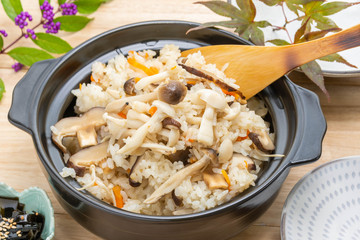 きのこご飯