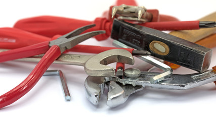 Verschiedene Werkzeuge f&uuml;r den Heimwerker