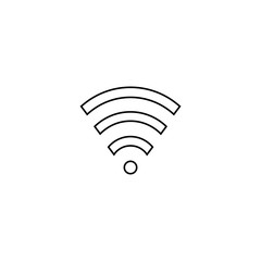 Wireless icon. Internet signal symbol