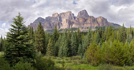 Obraz premium Bow Valley Parkway, Banff National Park, Alberta, Canada