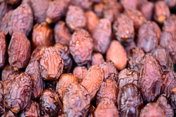Dates in retail shop