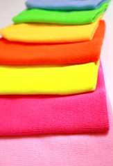 Stylish color caps. Fashion background. Minimal style. autumn and spring season. Youth style. bright fashionable colors.