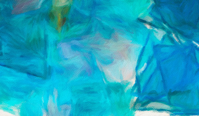 Obraz premium Trendy texture background with colorful paper stripes can use like modern design. Oil painting style. Good for wallpapers, posters, cards, invitations, websites.