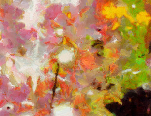 Abstract grunge texture background. Stock abstraction art on canvas. Realistic beauty digital painting. Amazing simple design pattern for backdrop. Macro template in oil. Splashes of paint.