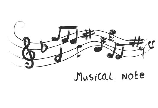 Musical notes symbols