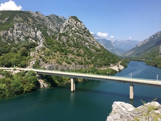 Obraz na płótnie Canvas Rzeka Neretva - Bośnia i Hercegowina