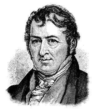Eli Whitney Jr. vintage illustration