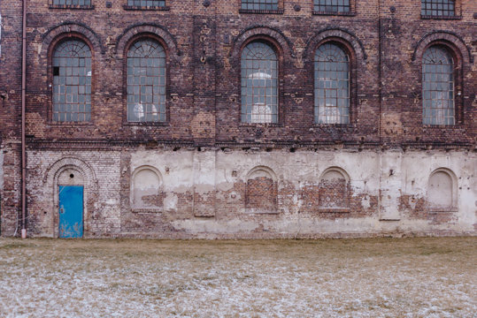 Facade of old building
