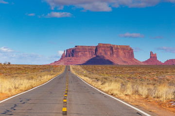 Monument Valley on a sunny day