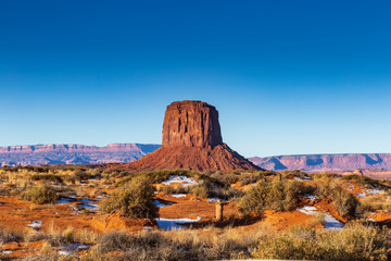 Monument Valley on a sunny day