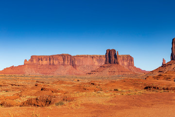 Monument Valley on a sunny day