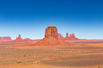 Monument Valley on a sunny day