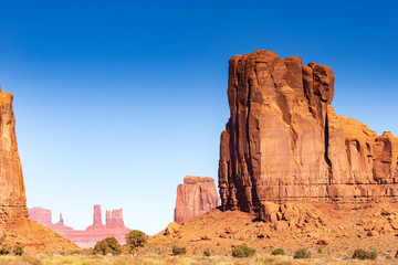 Monument Valley on a sunny day