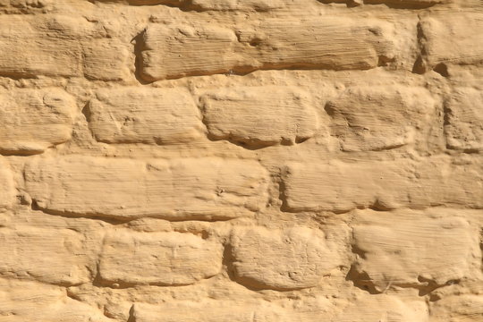 Brickwall, texture beige
