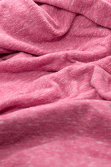 Fototapeta na wymiar This is a photograph of textured light Pink fabric