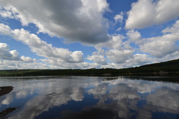between the river and the sky: the foothills of the Ural Mountains along the Vishera