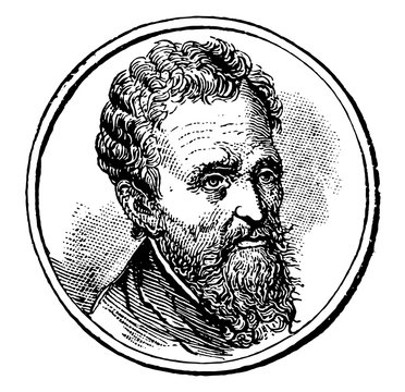 recommend clip art: Michelangelo vintage illustration