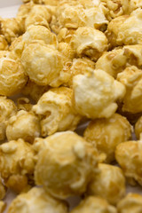 This is a photograph of Sweet Caramel popcorn