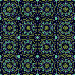 Ornament seamless pattern vector design
