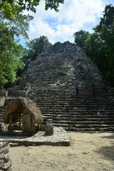Maya ruins of Coba, yucatan , Mexico, 