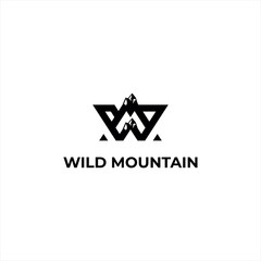 wild mountain with W and M as the logo