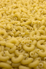 This is a photograph of Macaroni pasta