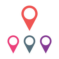Fototapeta premium Map pin icon, for your website design