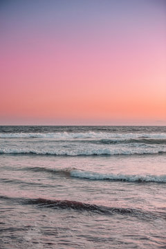 Pastel California Sunset