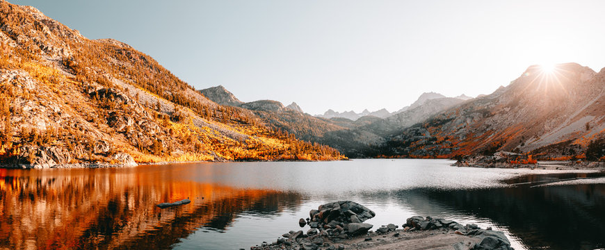 Autumn Lake Panorama