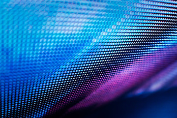 Fototapeta premium CloseUp LED blurred screen. LED soft focus background. abstract background ideal for design.