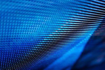 CloseUp LED blurred screen. LED soft focus background. abstract background ideal for design.