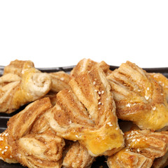 Chinese Cake on white background