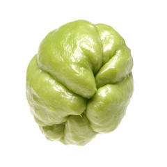 Chayote on a white background