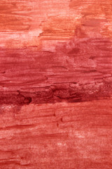 This is a photograph of Nude Lipstick swatches gradient background