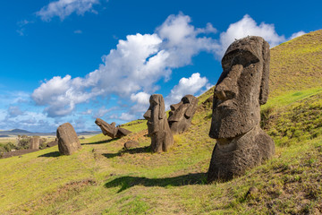 Easter Island - Moai Near Quarry