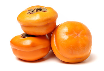 persimmon on a white background 